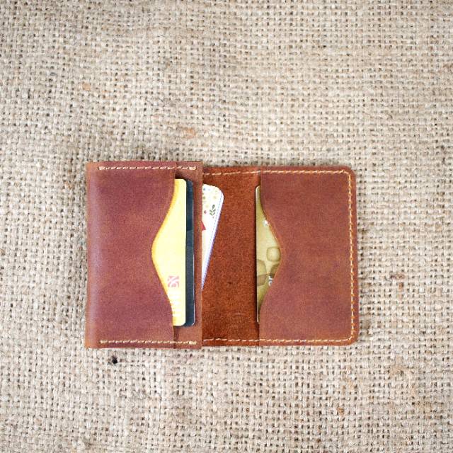 Dompet Kartu Pria Dompet Card Holder Kulit Muat 30 Kartu