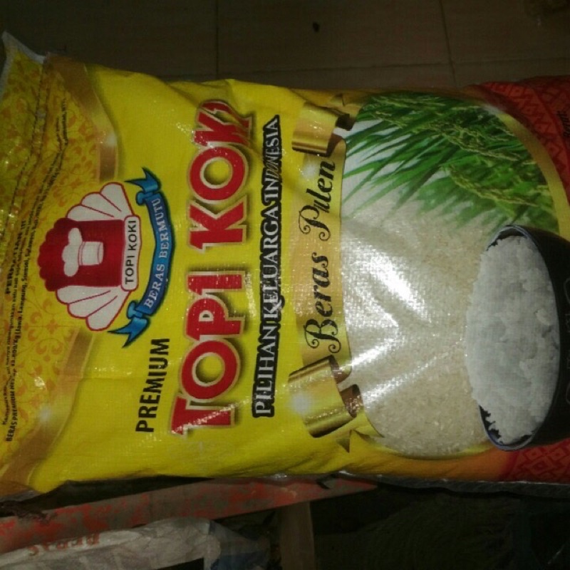 

Beras Topi koki 10 kg