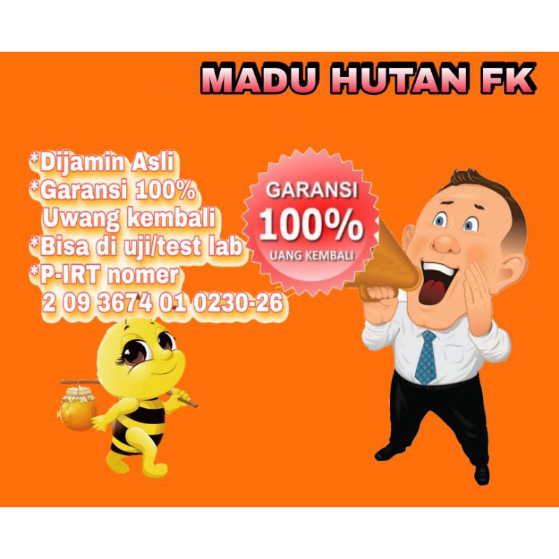 

madu hutan FK 250gr