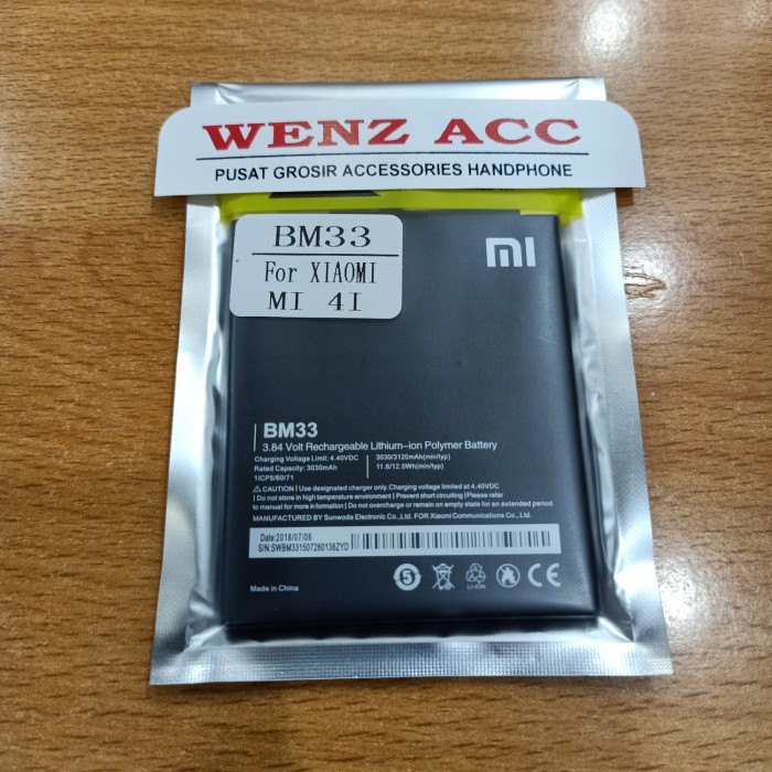 Baterai batre Xiaomi Mi4i Mi 4i BM 33 BM33 Original