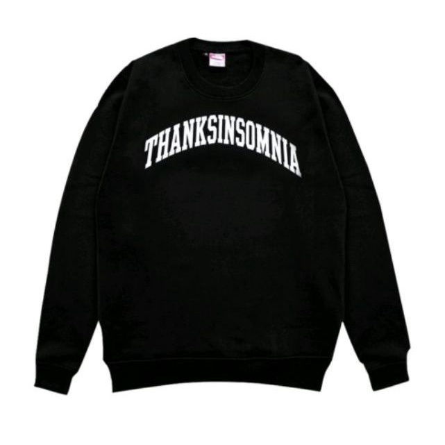 Thanksinsomnia Sweater Crewneck Classic Black