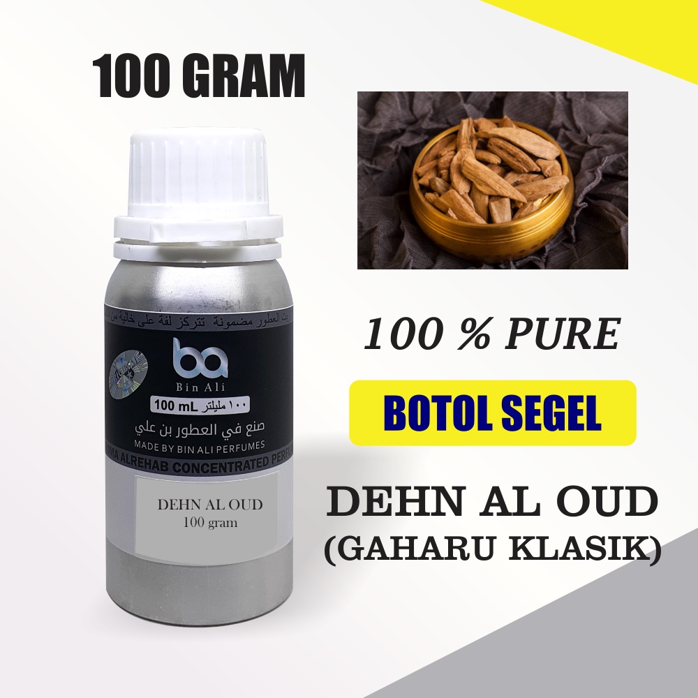 Bibit Parfum Gaharu Dehn Al Oud Dihnil Oud 100 gram SEGEL