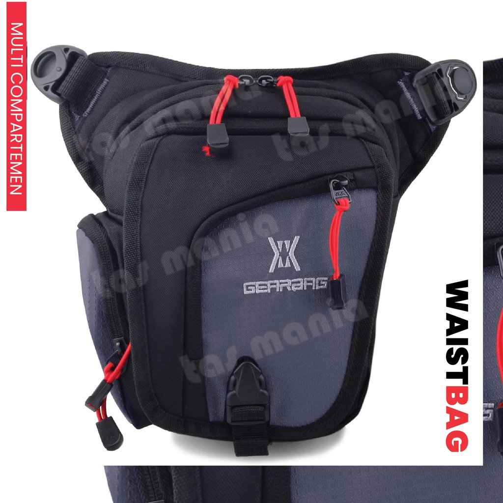 Gear Bag X - Zygon Waistbag -13073 BB - Tas Selempang Pria Tas Pinggang Groovy Tas Messenger