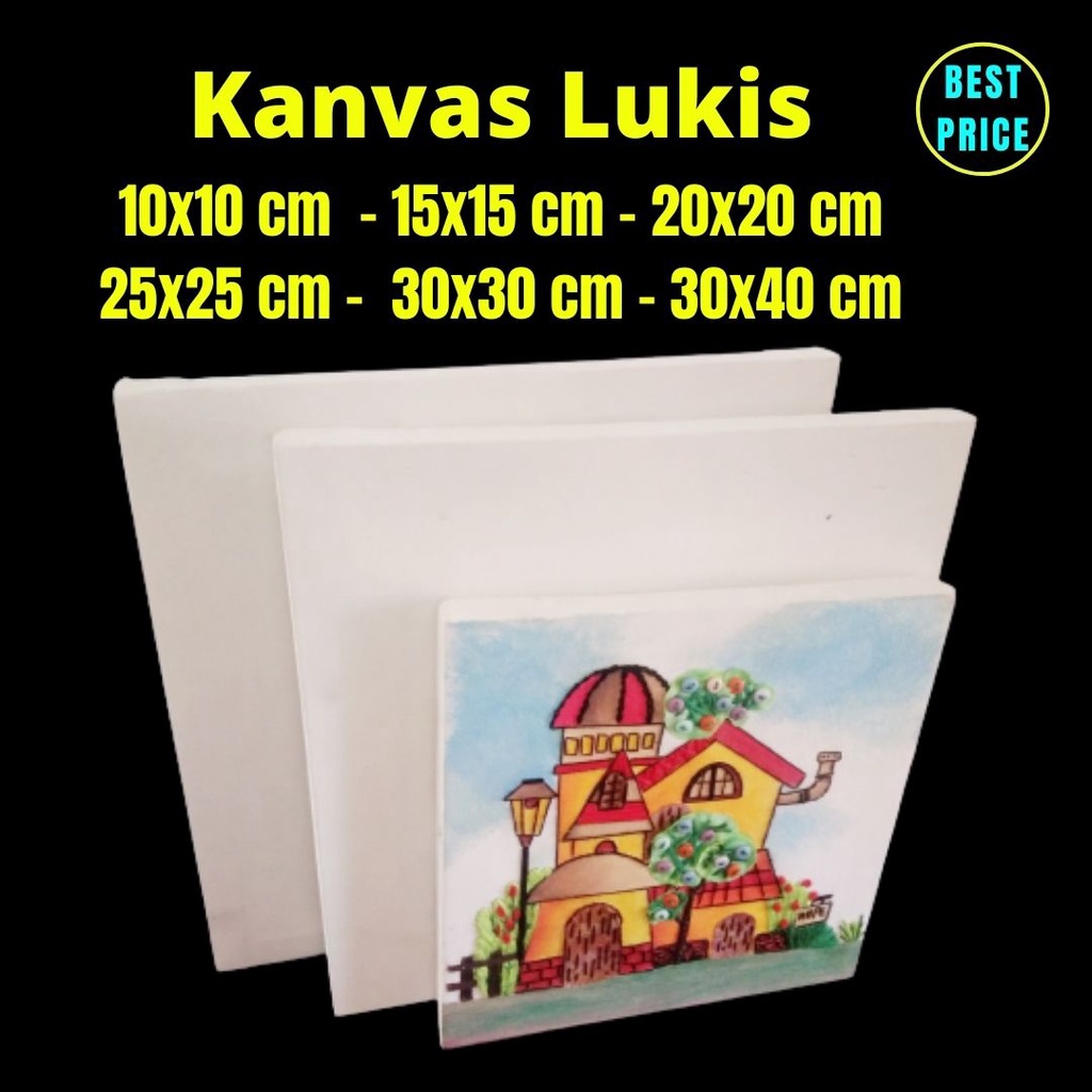 

KANVAS LUKIS MURAH - KANVAS - KANVAS GAMBAR 10x10cm 15x15cm 20x20cm 25x25cm 30x30cm
