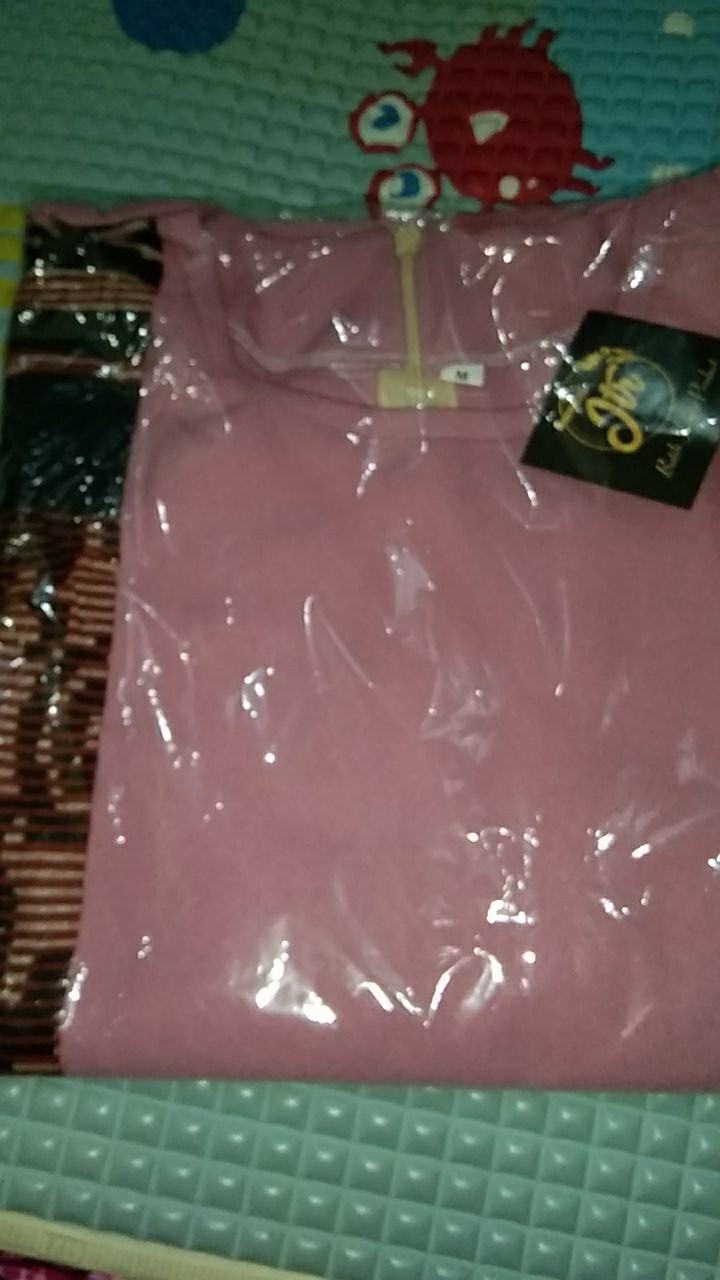 M-l-xl-xxl Batik Tunik Wanita Asj Sa Hrb026 Kenongo Pekalongan Sogan Tulis