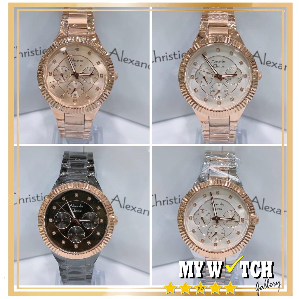 Jam Tangan Alexandre Christie AC 2900 BF Wanita Original Diameter 3,6 cm