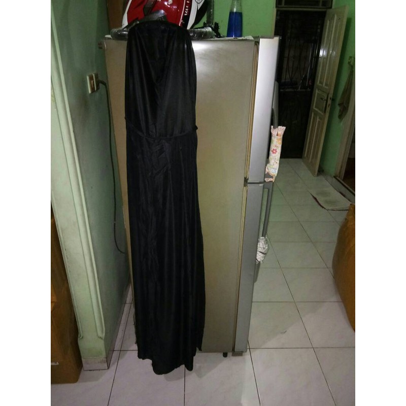 Jubah Halloween penutup kepala dracula vampir cape cosplay magician jubah pesta