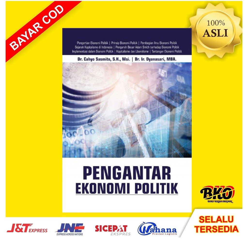 Buku Pengantar Ekonomi Politik ORIGINAL
