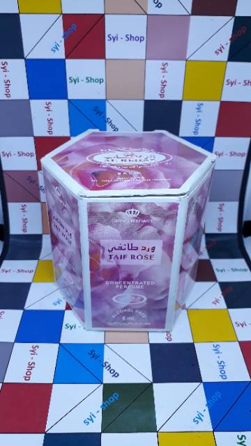 Parfum TAIF ROSE Original By AL REHAB Roll On Non Alkohol 6ml