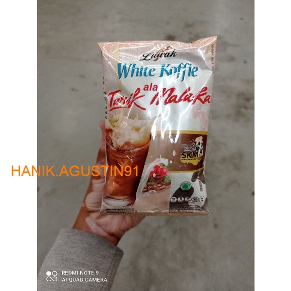 

Kopi Luwak White Koffie Tarik Malaka 10x30gr (Renceng) SS91