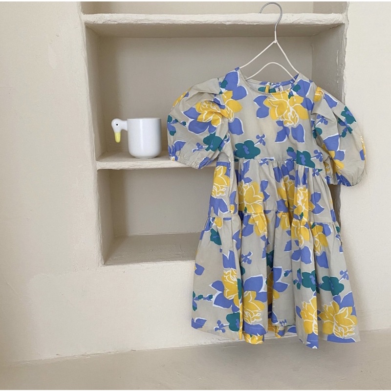 Floral dress anak