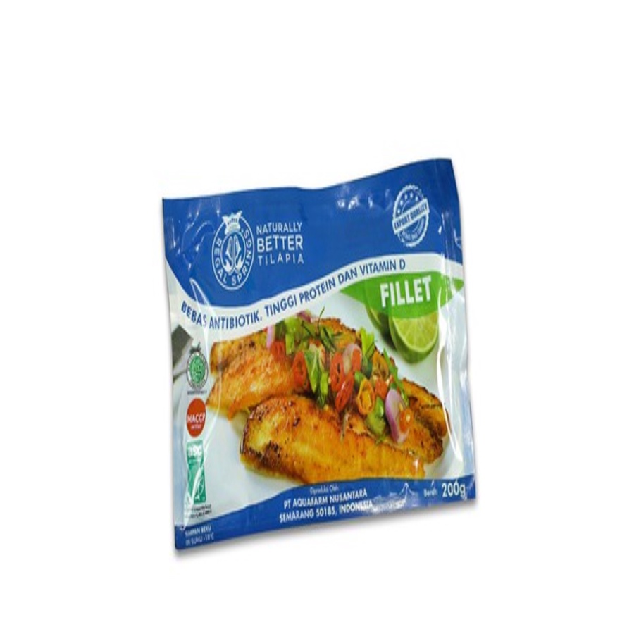 

Regal Springs Tilapia Fillet 200gr