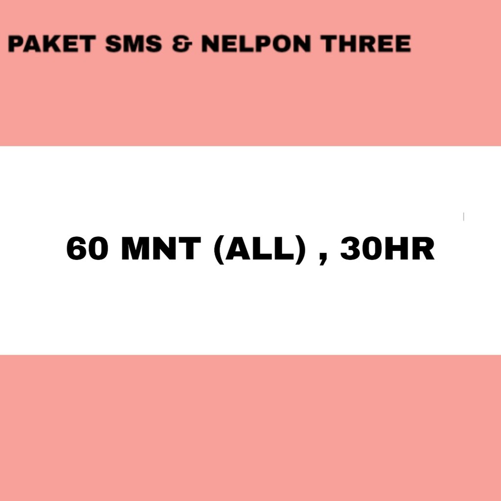 Paket nelpon tri 60menit sebulan paket nelpon three paket telepon tri paket telepon tri paket telpon