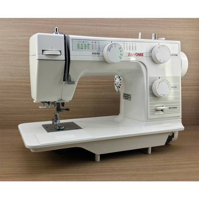 JANOME 7220 - Mesin Jahit Janome 7220 - Body Full Besi (Semi Portable)