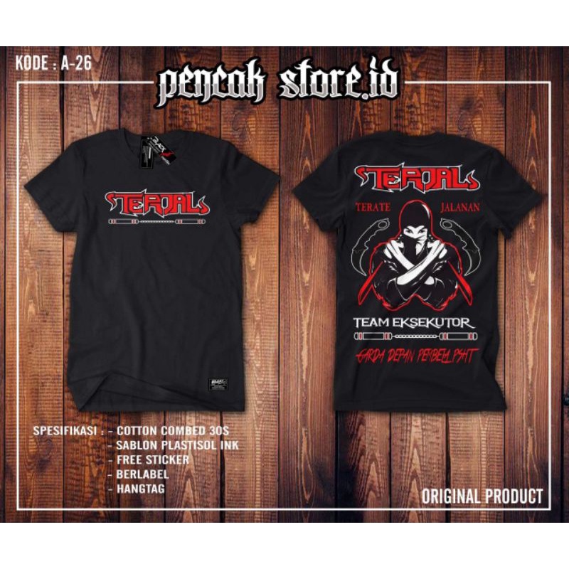 Kaos Psht Terjal Terbaru/ Kaos Terjal murah