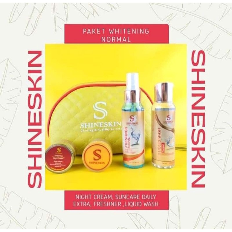 PAKETAN SHINESKIN SKINCARE MINYAK FLEK HITAM