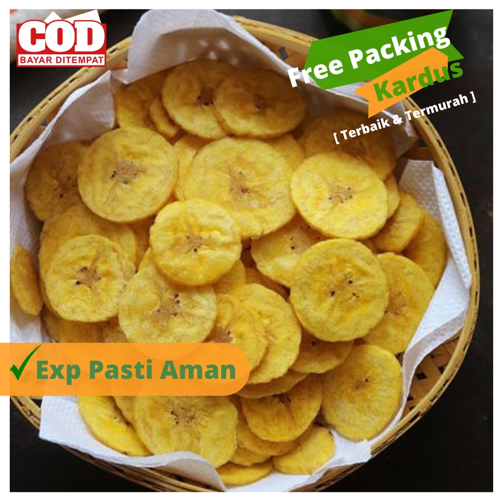 

Keripik Pisang Manis 125 gram jajanan kekinian snack pisang manis snack kiloan terlaris