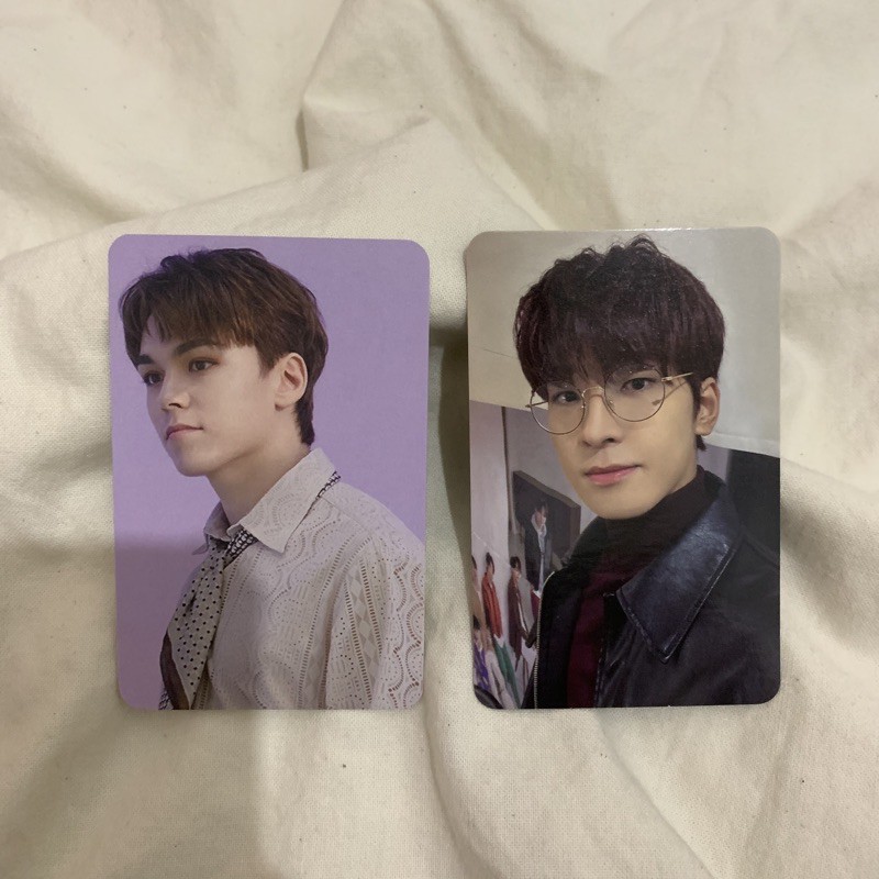 Photocard Benefit Yizhiyu Wonwoo Seventeen Semicolon take all only
