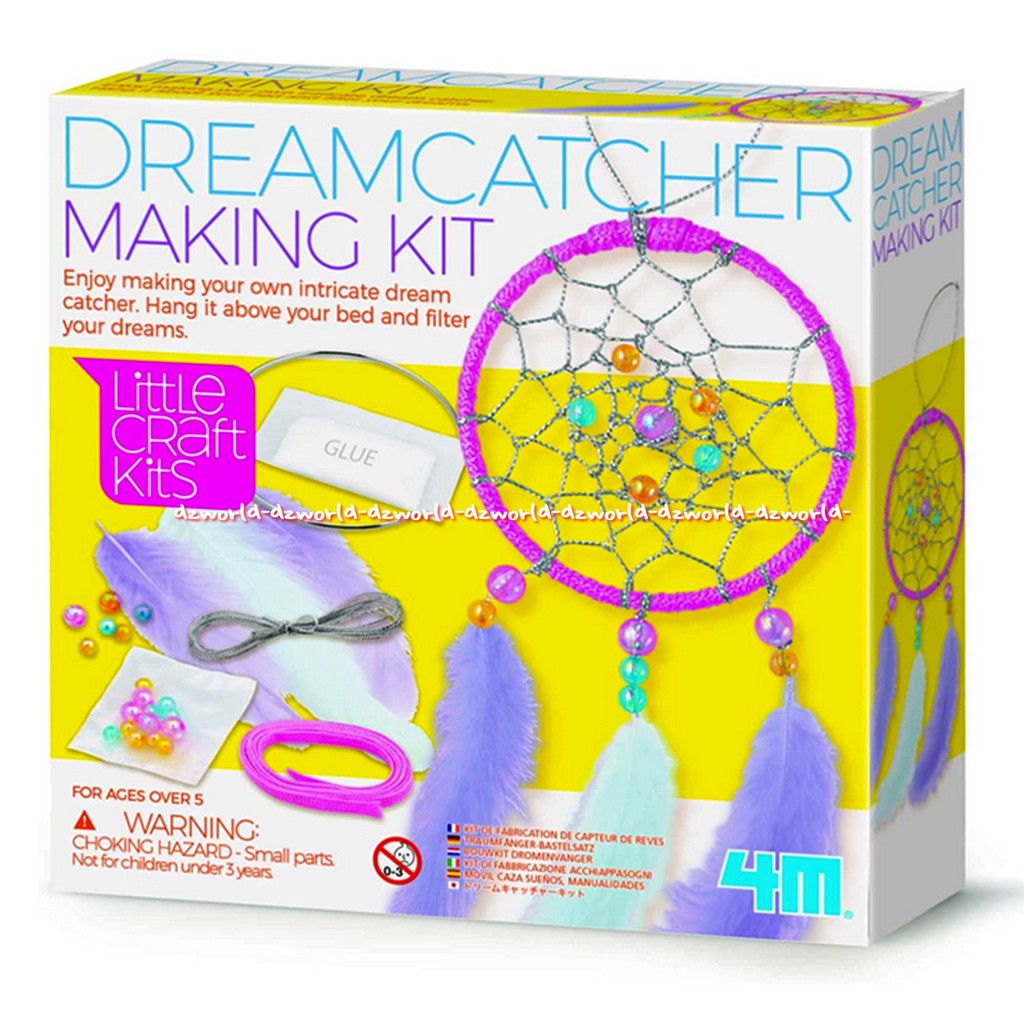 4M Dreamcatcher Making Kit Craft Kits Mainan Menghias Gantungan