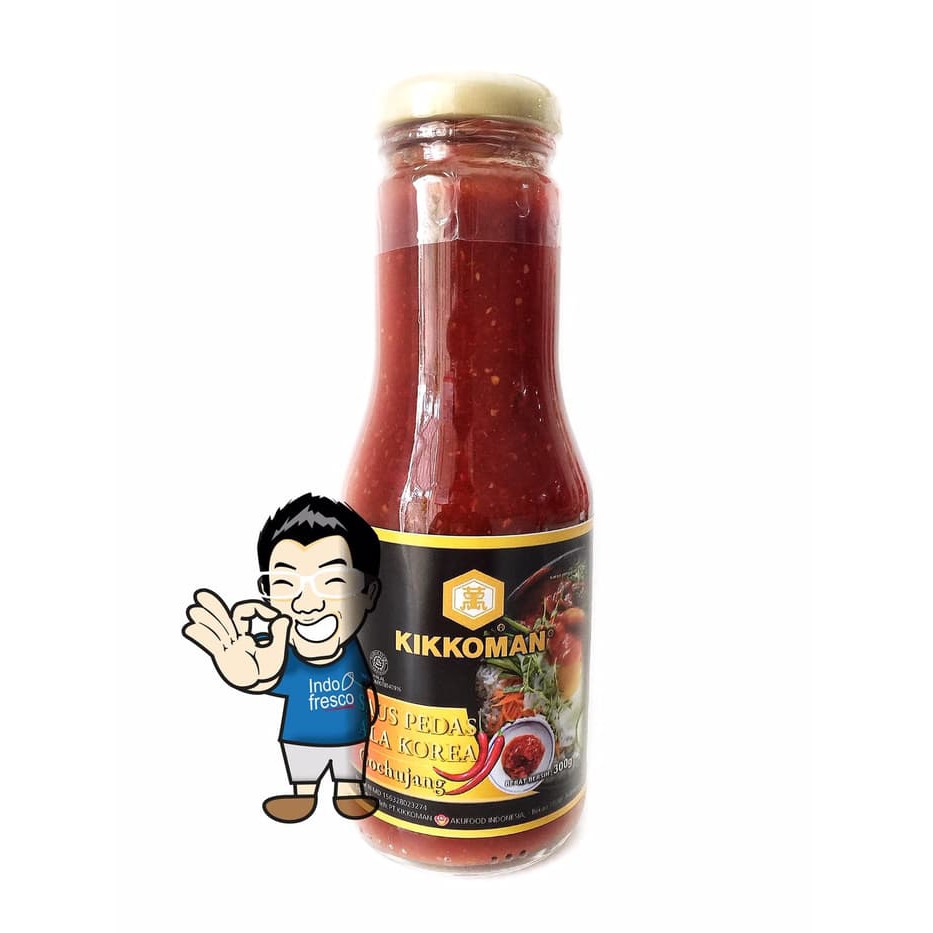 

KIKKOMAN GOCHUJANG SAUCESAMBEL PASTA SAUS PEDAS ALA KOREA HALAL 300G