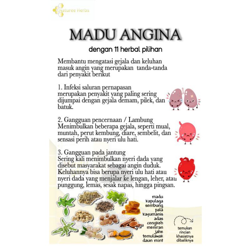 Madu Angina 11 Herbal Pilihan Shopee Indonesia