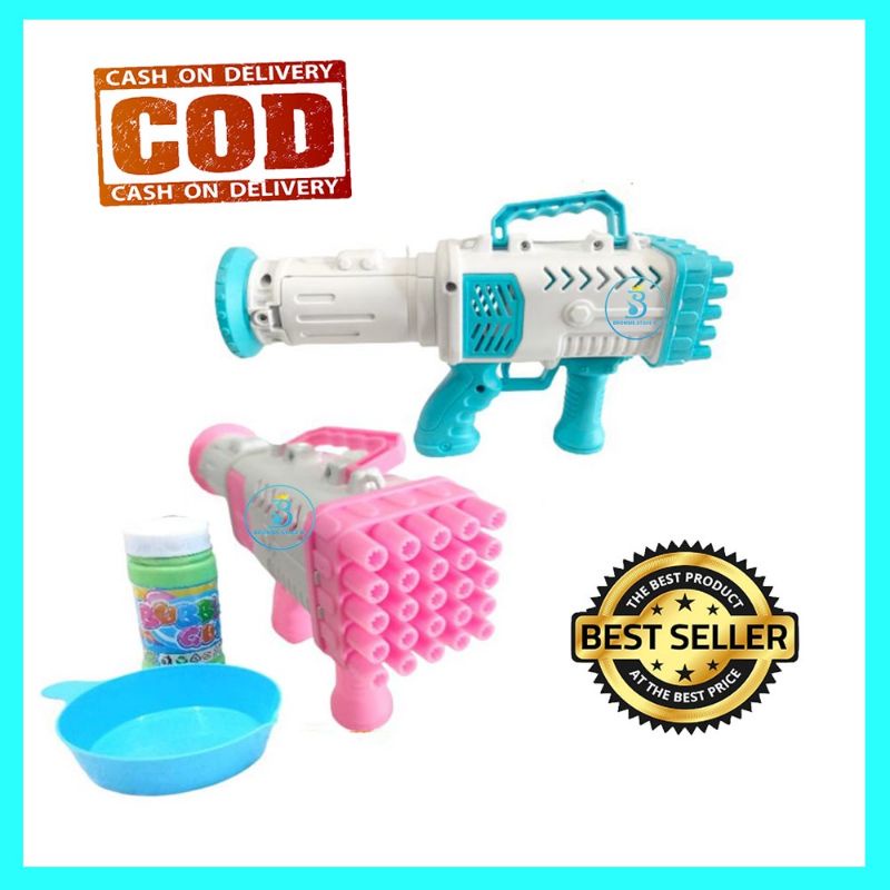 Buble gun bubble gun pistol besar jumbo 25 lubang buble gun roket SS1526