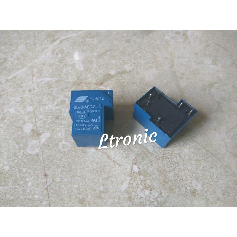 Relay 6 pin 24V Relay Kodok 6 kaki 24VDC