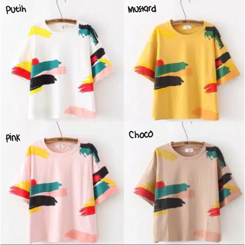 AB 029 Paint tShirt kaos paint