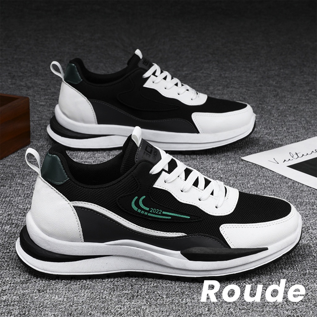 Sepatu Sneakers Sport ROUDE Import Casual - D14