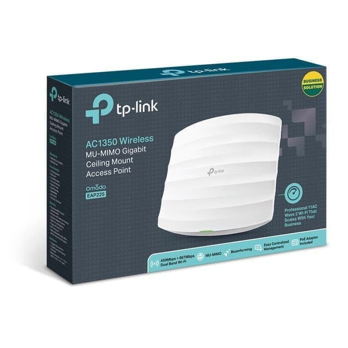 TPLINK EAP225 AC1350 Dualband Gigabit Wlan Accesspoint