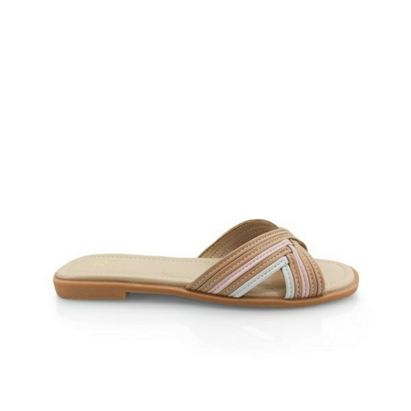 Bata Sandal Wanita Siera Beige - 5913316