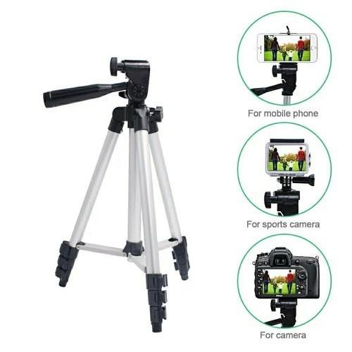 Tripod | Stand Tripod Ringan Tripod Hp Handphone Tinggi 1 M Bonus Holder Hp