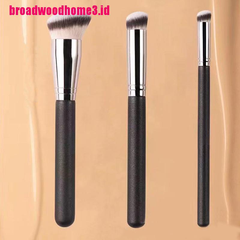 Brush Kosmetik / Makeup 170 Derajat 270 Derajat Bulu Sintetis Untuk Foundation, Concealer