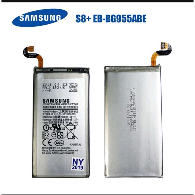 BATERAI BATERE BATTERY BATU SAMSUNG S8 PLUS G955 .