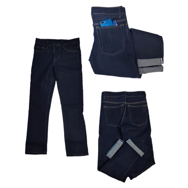 DENIM SELVEDGE BLACK INDIGO