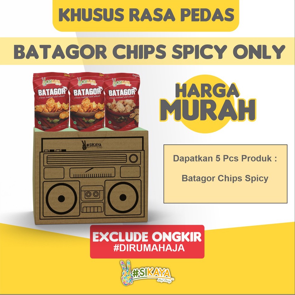 

Paket Batagor Pedas Only-Sikaya