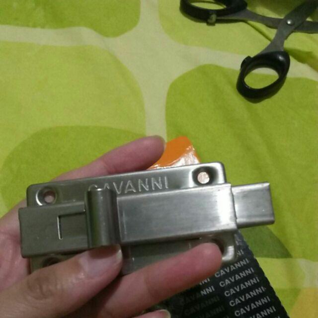 Grendel Slot Pintu Kamar Mandi 3 Inch 8 Cm Stainless Tebal