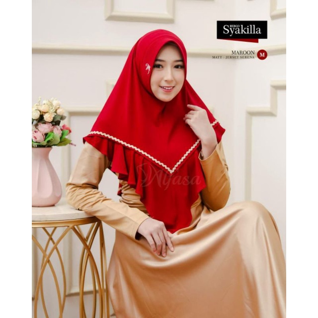 (Diskon 20%) Bergo Syakila by Alfasa Hijab
