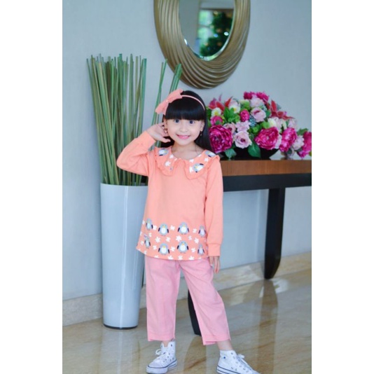 Afsheenastore Setela Anak Perempuan Lula Set By Winner / Ready Size 2T