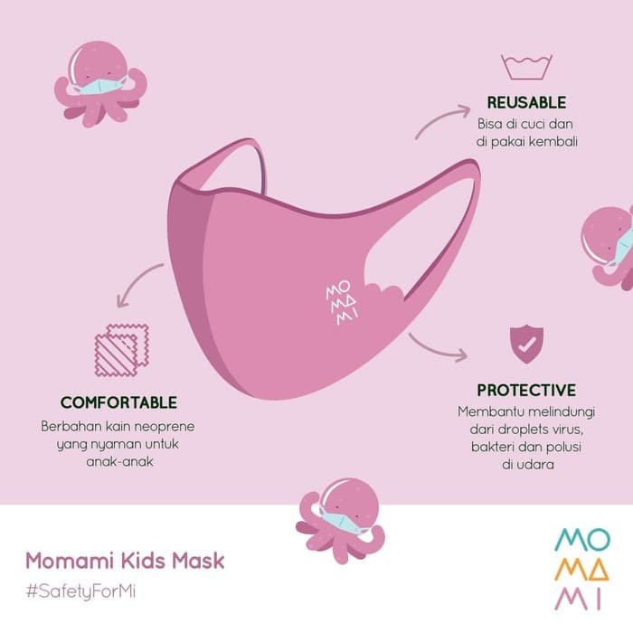 MOMAMI EASY BREEZY KIDS MASK