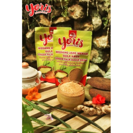 

YORIS WEDANG JAHE MERAH GULA AREN / YORIS RED GINGER PALM SUGAR DRINK