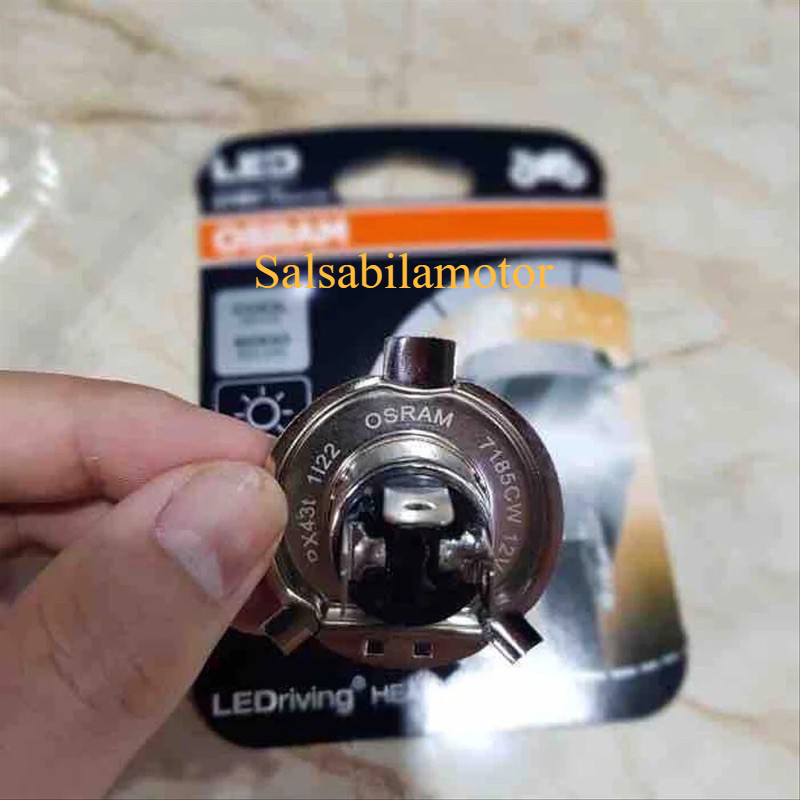 LAMPU DEPAN LED OSRAM T19 H4 HS1 VIXION BYSON CBR MEGA PRO CB150 SCOOPY H4 ORIGINAL