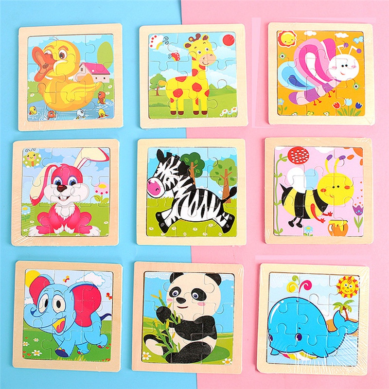 Wooden Puzzle/ mainan puzzle kayu anak //jigsaw puzzle TERMURAHH