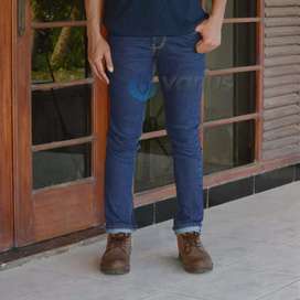 PUTIH JEANS PRIA - Celana Panjang Jeans Pria - Jeans Skinny Pensil Cowok - EMG