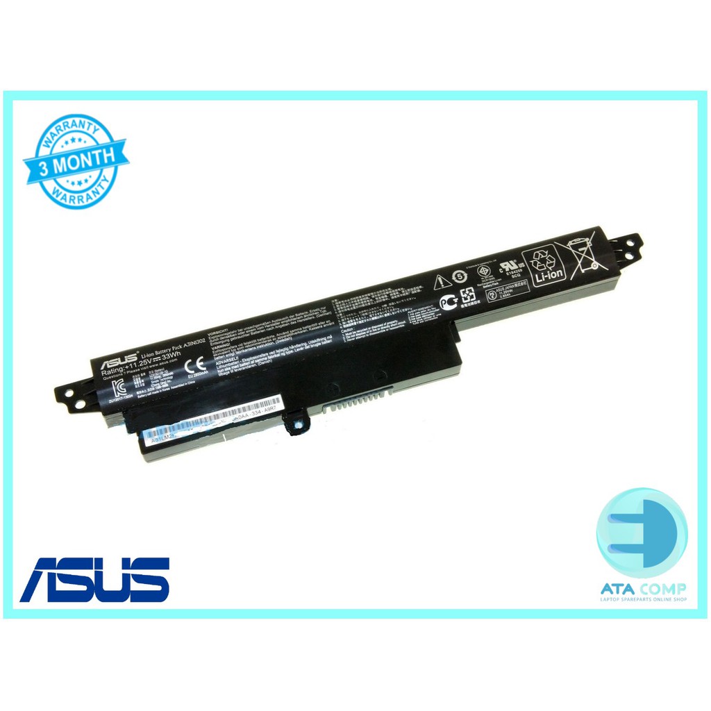 Baterai Laptop Original ASUS Vivobook X200 X200CA X200M X200MA