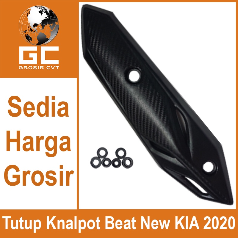 Tutup Cover Tameng Knalpot Honda Beat New 110 KIA 2020 Maticking