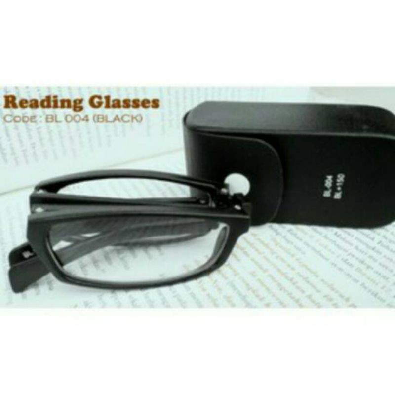 kacamata baca plus lipat