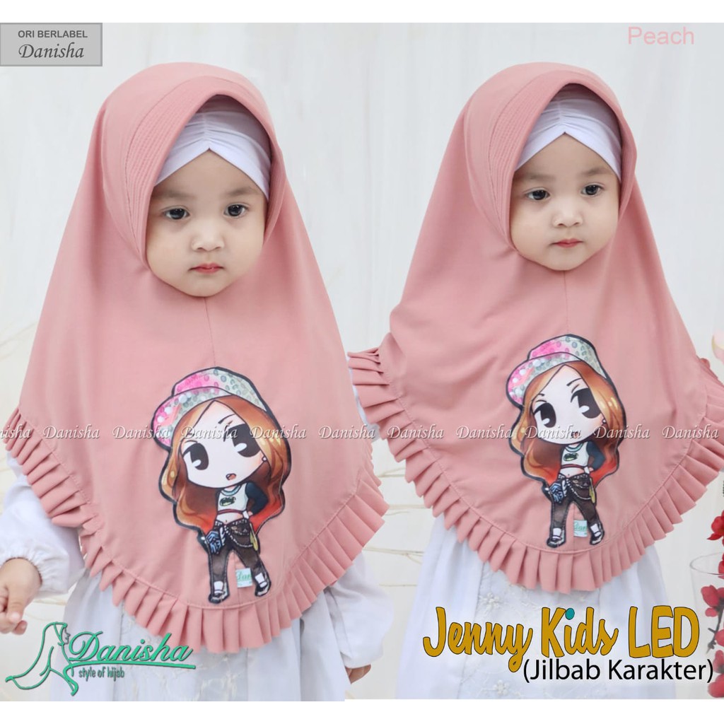 JILBAB MIXUE USIA 4-7 TAHUN / JILBAB ANAK MIXUE / HIJAB MIXUE JILBAB ANAK KARAKTER MIXU BOBA JENY  REMPEL KARAKTER /JILBAB ANAK TRENDI