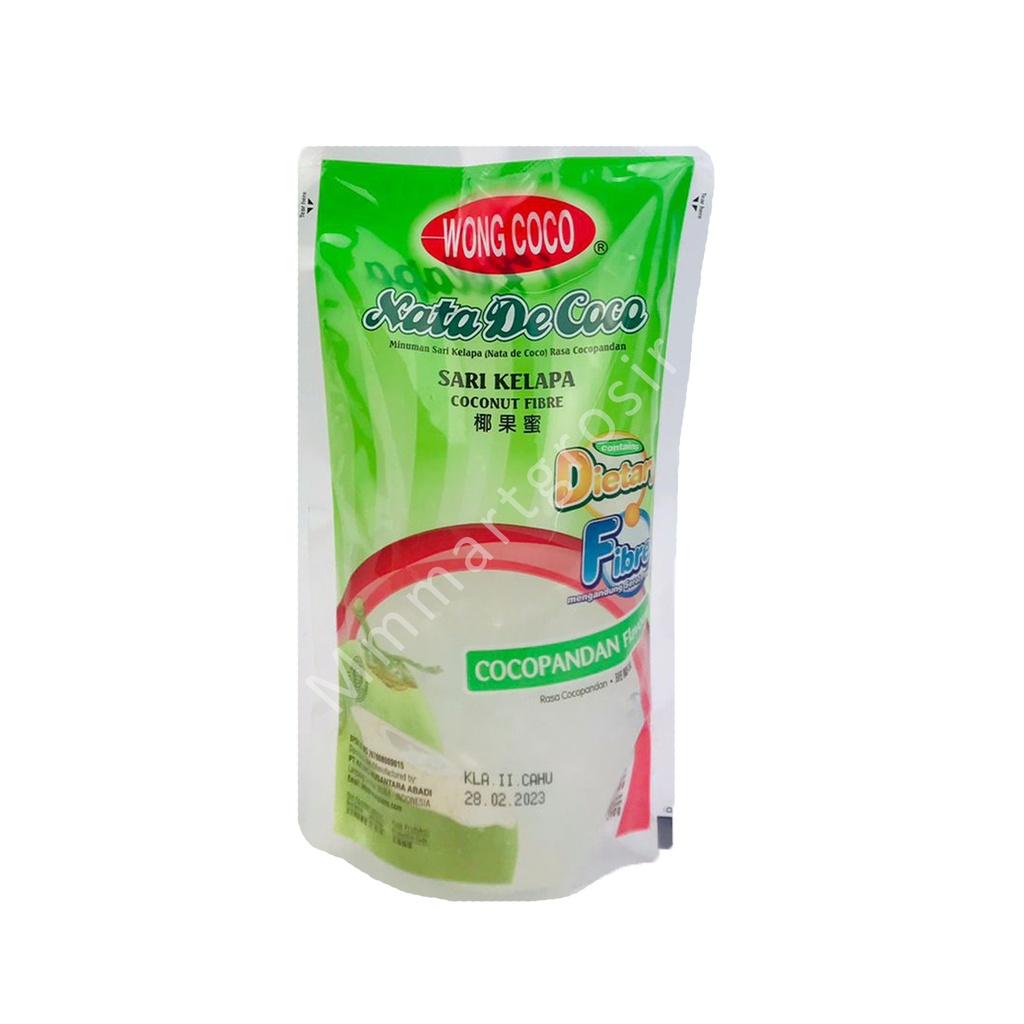 Wong Coco / Nata De Coco / Minuman Sari Kelapa / Rasa Cocopandan 360g