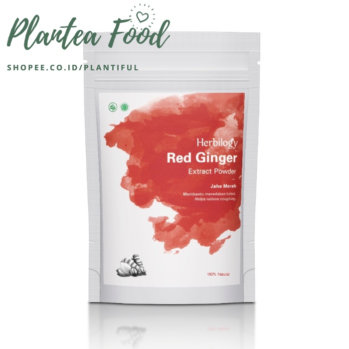 

HERBILOGY RED GINGER (JAHE MERAH) EXTRACT POWDER 100GR | MASUKANGIN IMUN BATUK TENGGOROKAN HANGAT